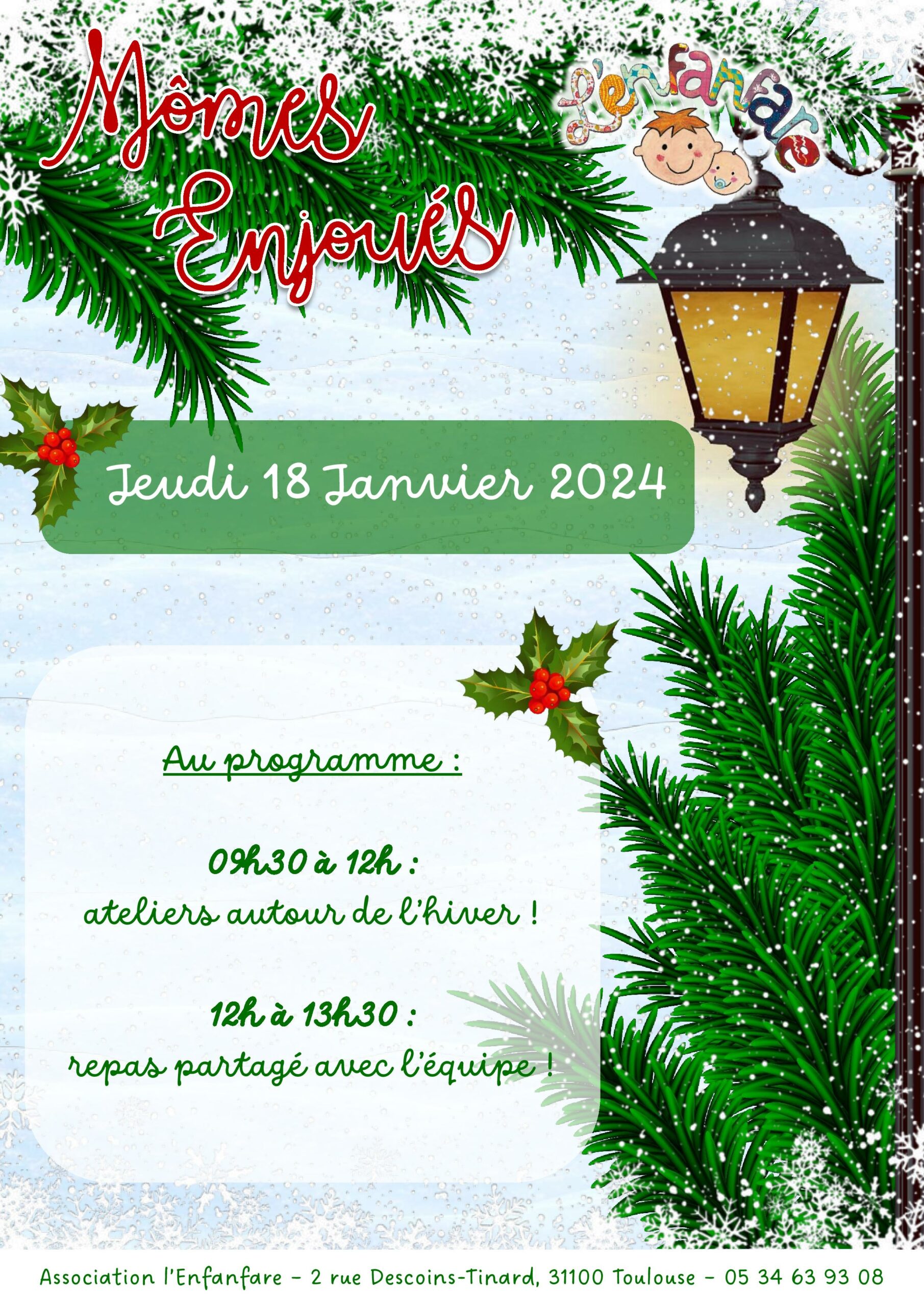 Mômes Enjoués - Janvier 2024 (hiver)