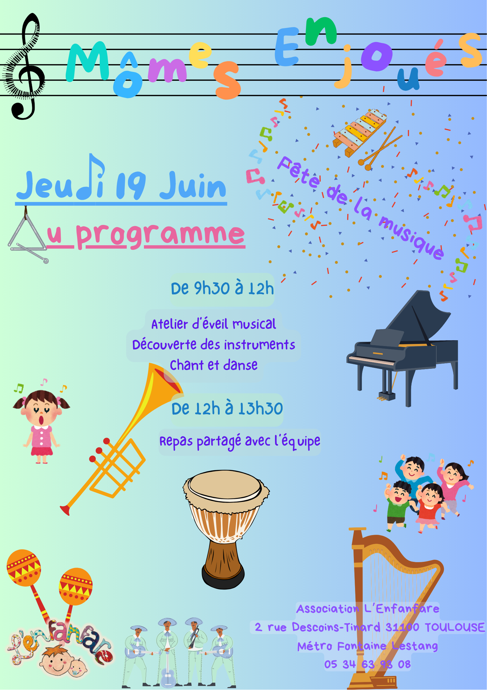 Mômes enjoués - Juin 2025