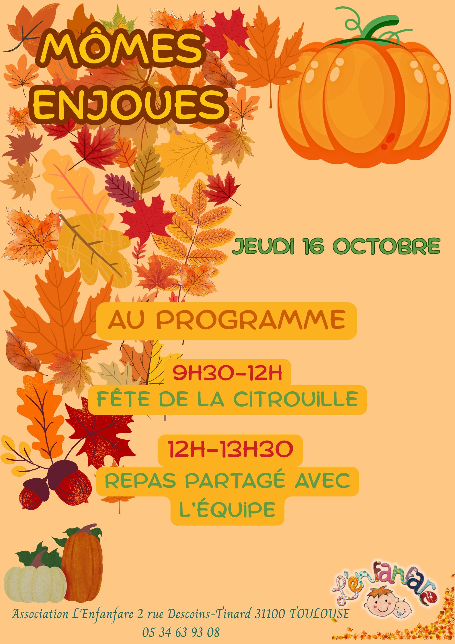 Mômes enjoués - Octobre 2025
