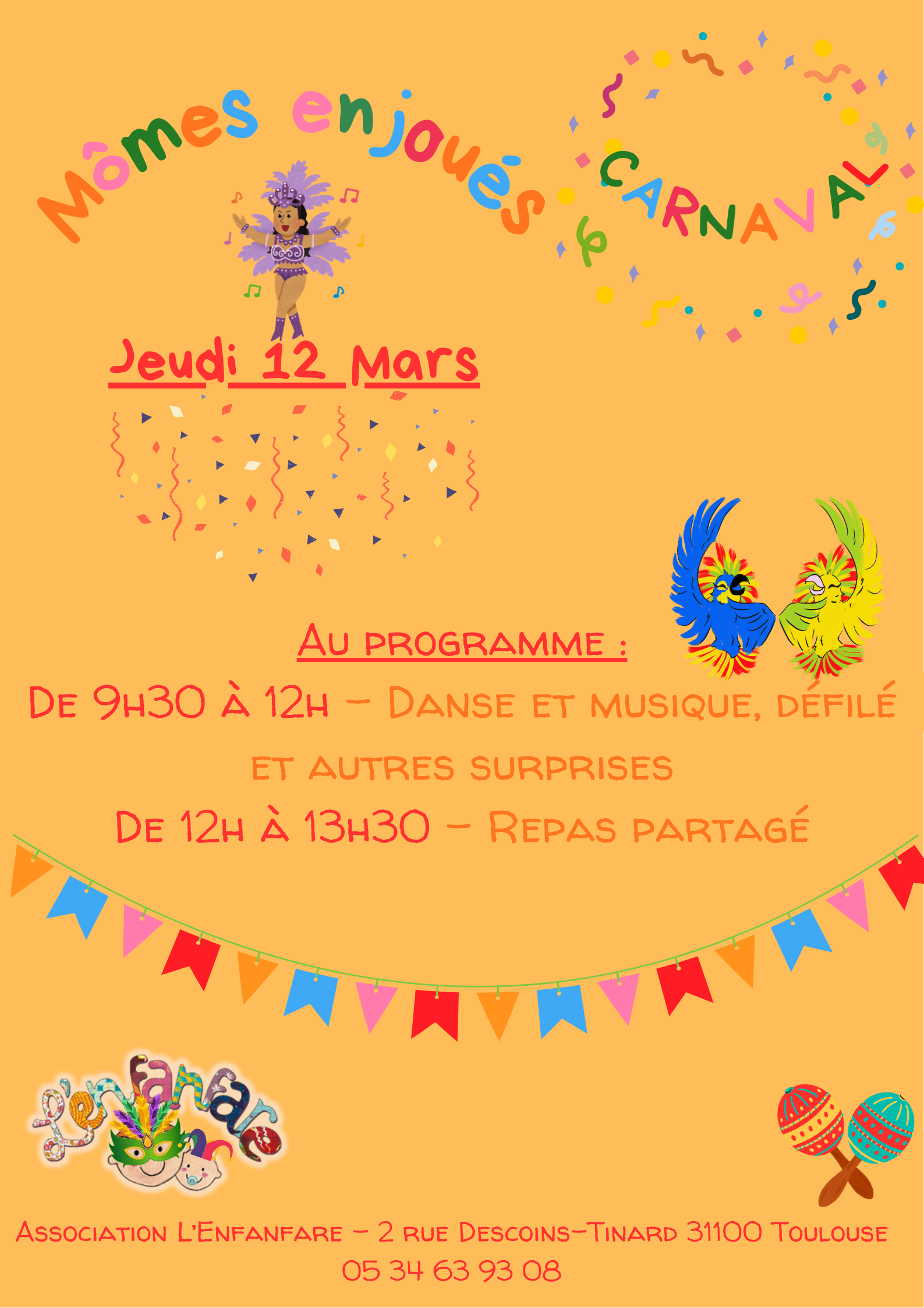 Mômes enjoués - Mars 2026